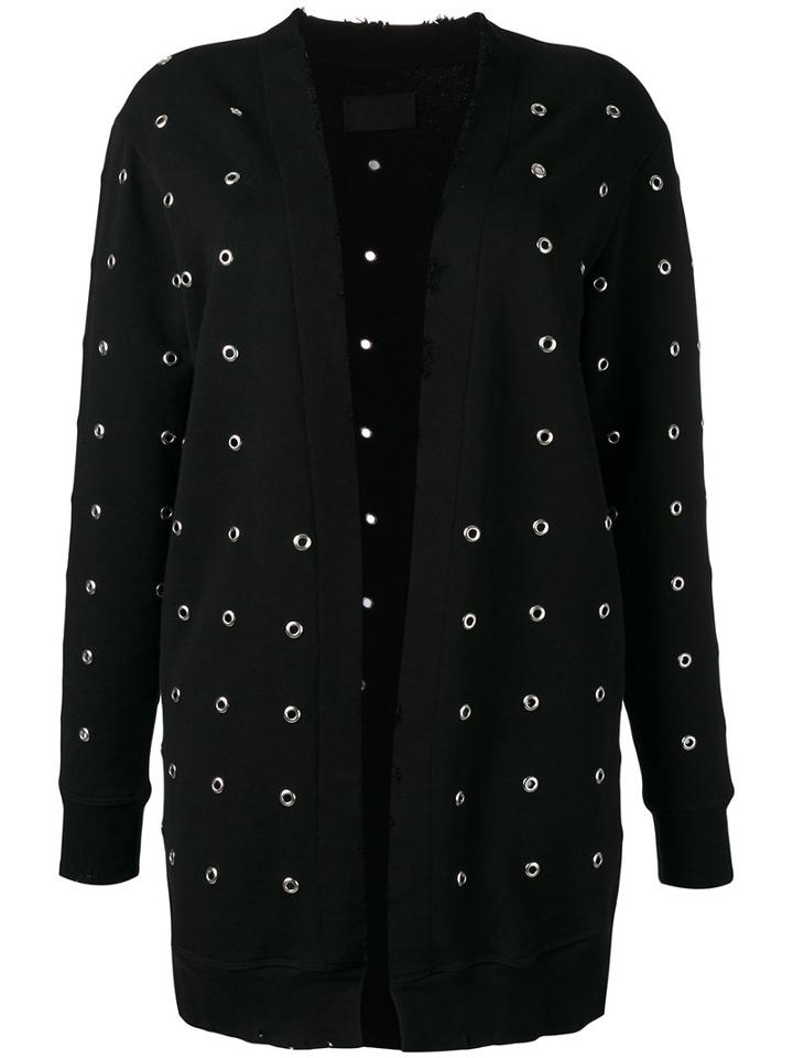 Rta - Studded Jacket - Women - Cotton - S, Women's, Black, Cotton