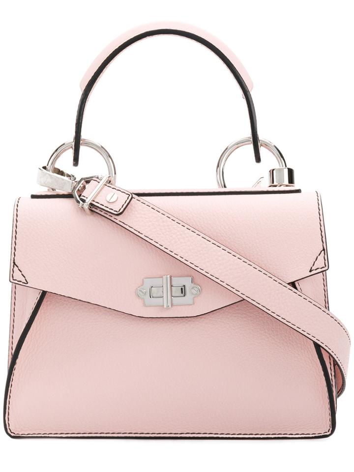 Proenza Schouler Hava Small Top Handle Tote - Pink & Purple