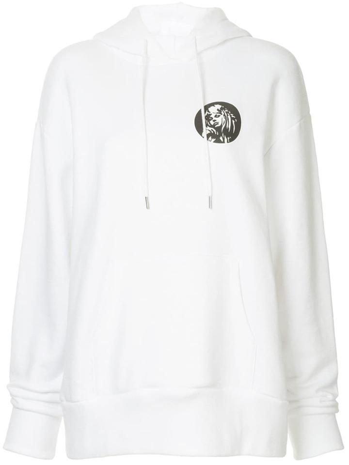 G.v.g.v. Hysteric Glamour X G.v.g.v. Printed Hoodie - White