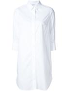 Frame Denim Three-quarter Sleeve Shirt Dress