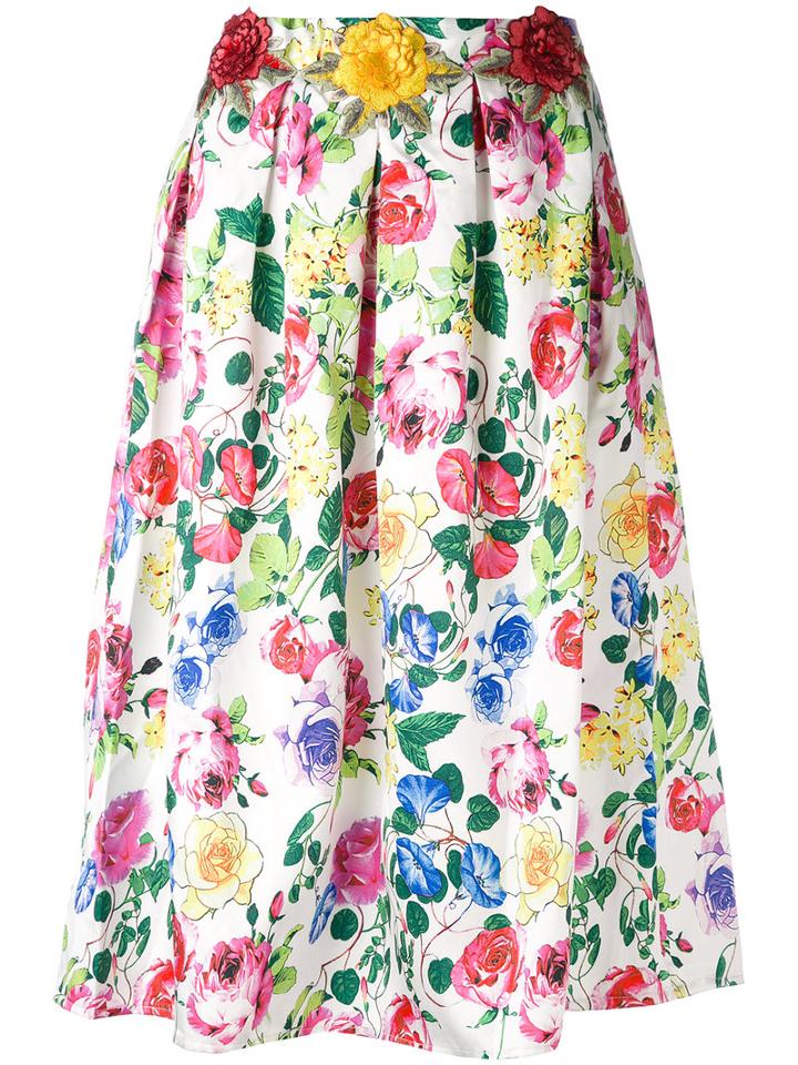 Amuse - Corazon Gathered Skirt - Women - Polyester - S, White, Polyester