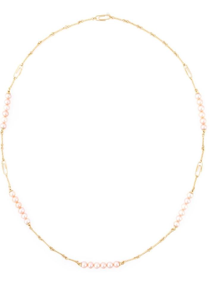 Aurelie Bidermann 'cheyne Walk' Pearl Long Necklace