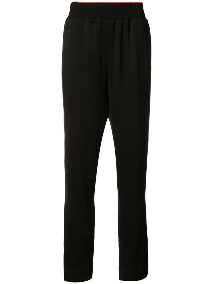 Grey Jason Wu - Track Pants - Women - Polyester - 0, Black, Polyester