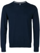 Eleventy - Plain Sweatshirt - Men - Virgin Wool - Xl, Blue, Virgin Wool