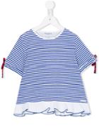 Simonetta - Frill Hem T-shirt - Kids - Cotton/polyamide - 2 Yrs, White