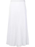 Prada Pleated Skirt - White