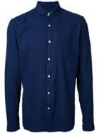 Oliver Spencer Eton Collar Shirt - Blue