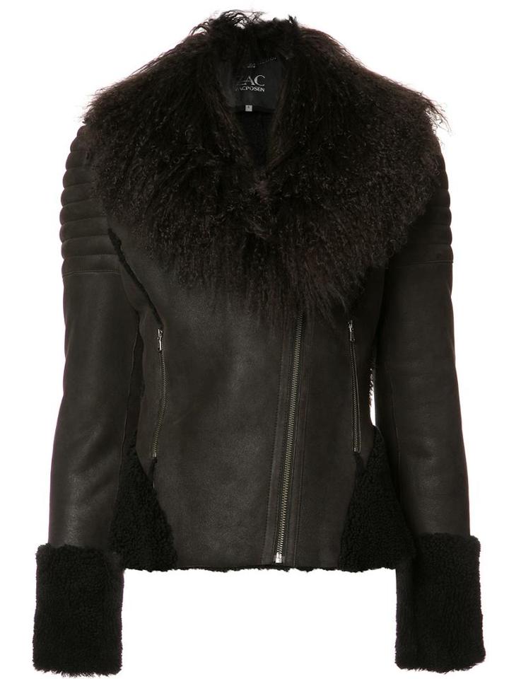 Zac Zac Posen 'harper' Jacket, Women's, Size: Medium, Lamb Fur