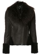Zac Zac Posen 'harper' Jacket, Women's, Size: Medium, Lamb Fur