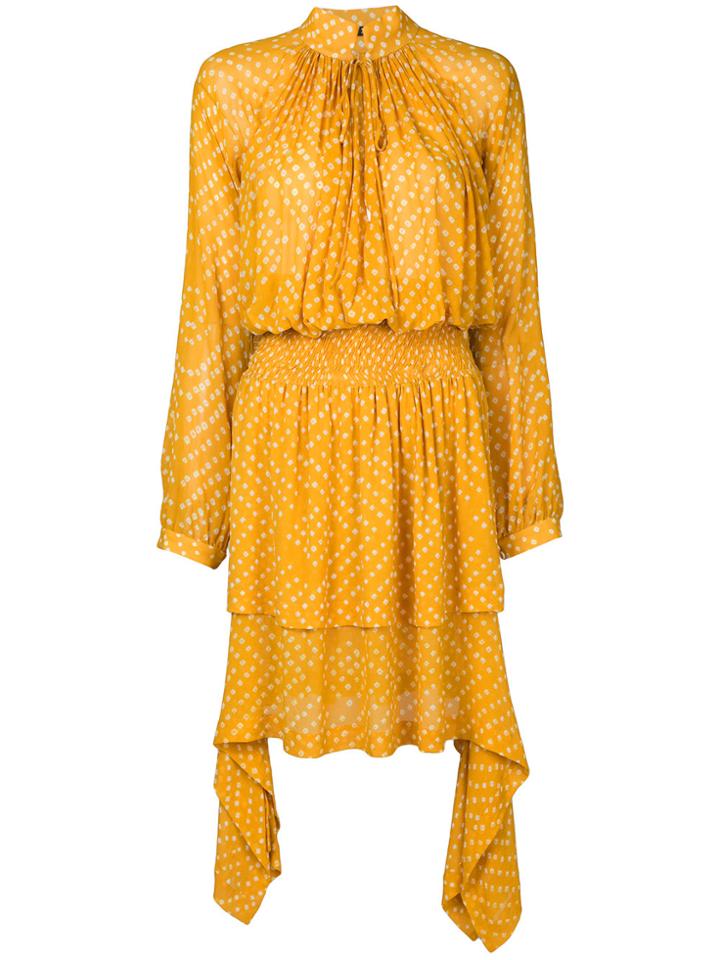 Kitx Polka Dot Dress - Yellow & Orange