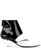 Balmain Livy Ankle Boots - White