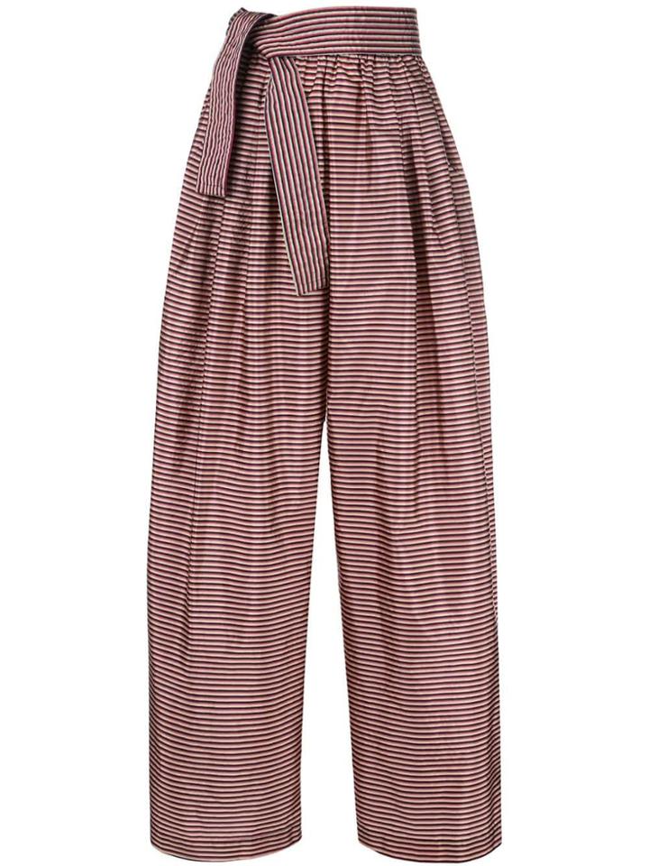 Tome Striped Palazzo Pants - Multicolour