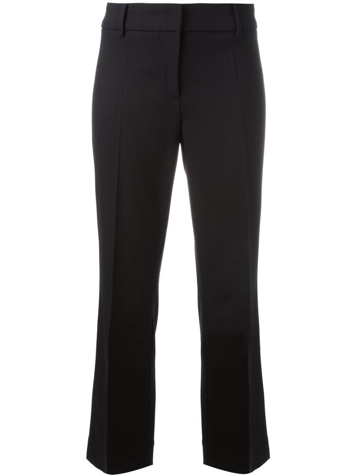 Cédric Charlier Tailored Trousers, Size: 42, Blue, Virgin Wool