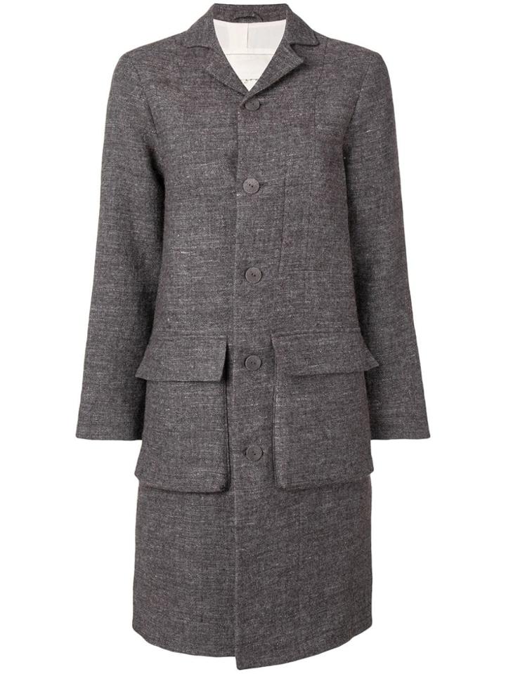 Toogood Toogood Photographercoatwoollinen Peat - Grey