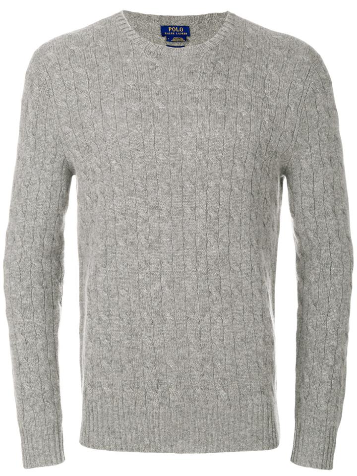 Polo Ralph Lauren Cashmere Cable-knit Jumper - Grey