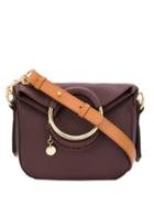 See By Chloé Metallic Hoop Shoulder Bag - Red