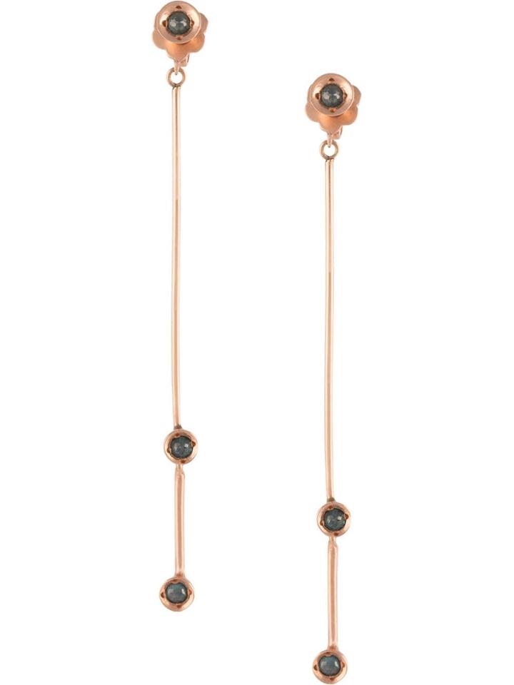 Adeesse Adeesse Ahe11 Gold/blue Other->14kt Rose Gold - Metallic