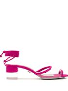 Andrea Bogosian Plinio Leather Sandals - Pink