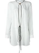 Vionnet Tie Front Blouse