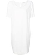 Fabiana Filippi V-neck T-shirt Dress - White