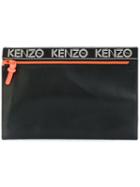 Kenzo - Sport Clutch - Women - Polyester - One Size, Black, Polyester