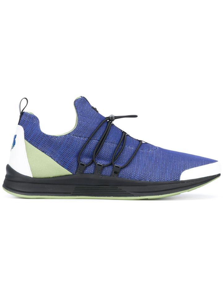 Kenzo Drawstring Tie Sneakers - Blue