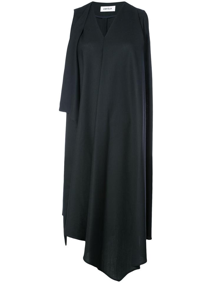 Enföld Triangle Hem Dress - Blue