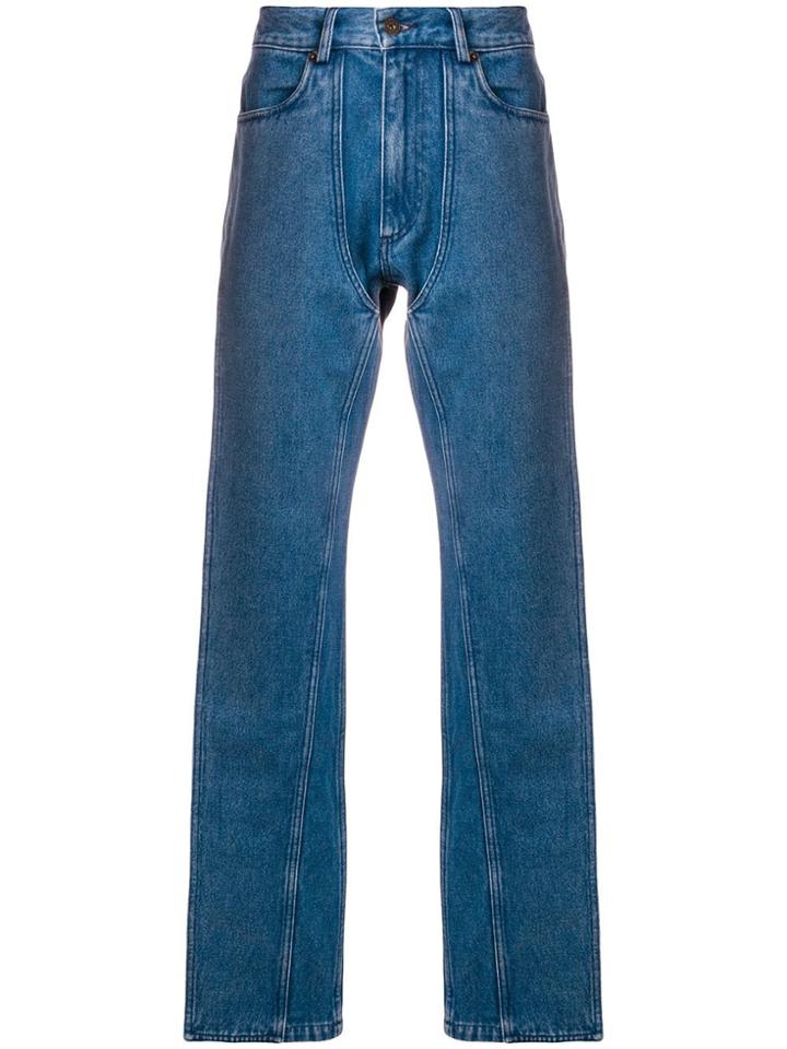 Y / Project Wide-leg Jeans - Blue