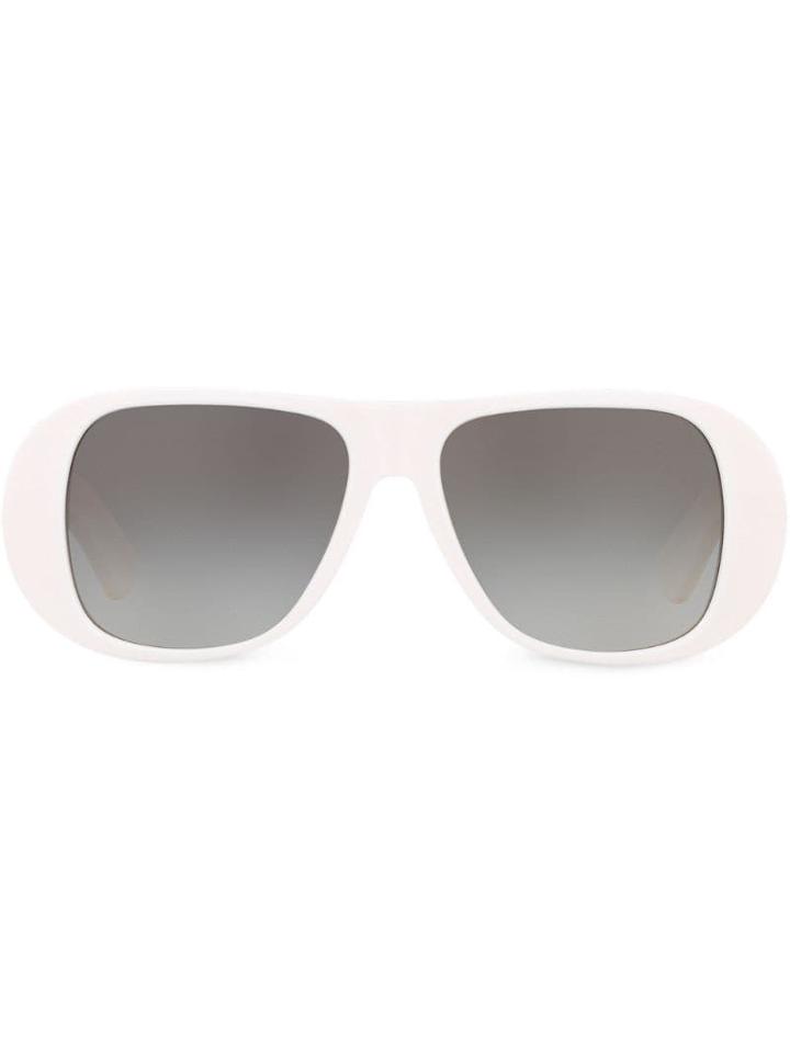 Alexa Chung Sunglasses Hut X Alexa Chung Oversized Sunglasses - Grey