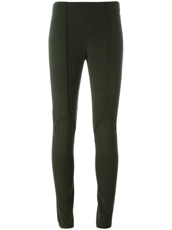 A.f.vandevorst Paneled Leggings - Green
