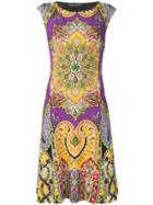 Etro Paisley-print Dress - Purple