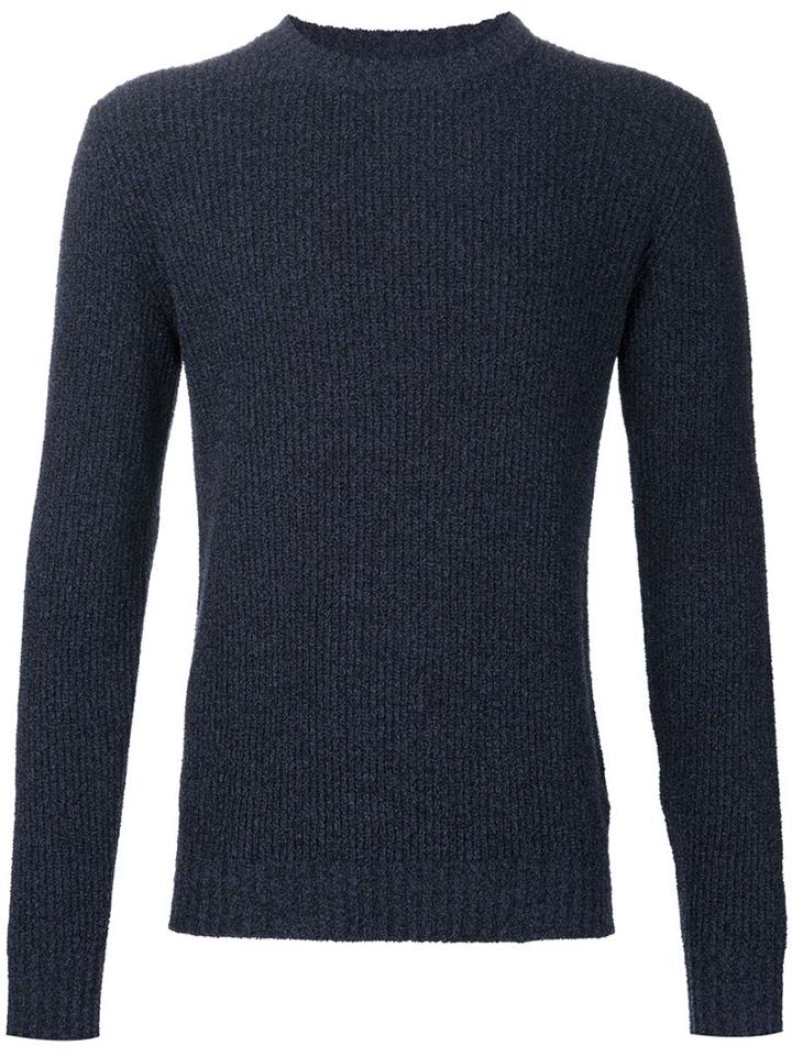 Orley Texture Ribbed Crewneck