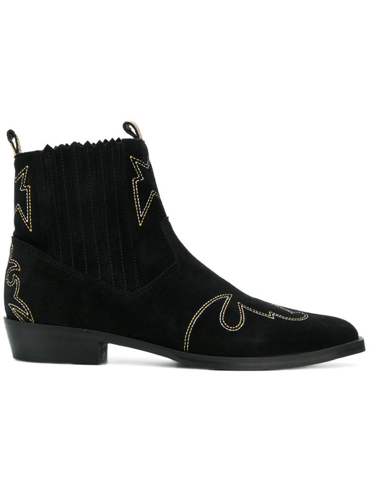 Nubikk Jimmy Cura Ankle Boots - Black