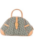 Christian Dior Vintage Trotter Pattern Hand Bag - Green