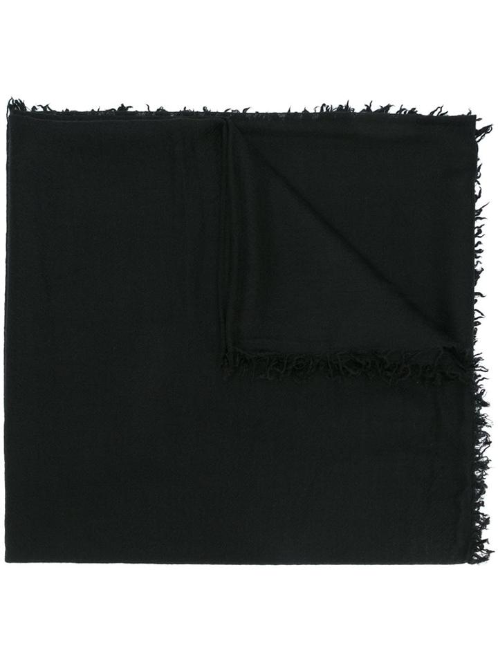 Faliero Sarti 'new Enrica' Scarf, Women's, Black, Silk/cashmere