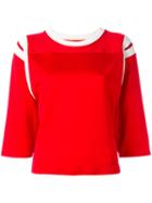 Mm6 Maison Margiela Anniv 20 T-shirt, Size: Medium, Red, Cotton/polyamide/viscose