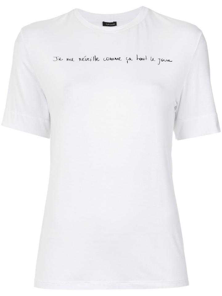 Tufi Duek Printed T-shirt - White