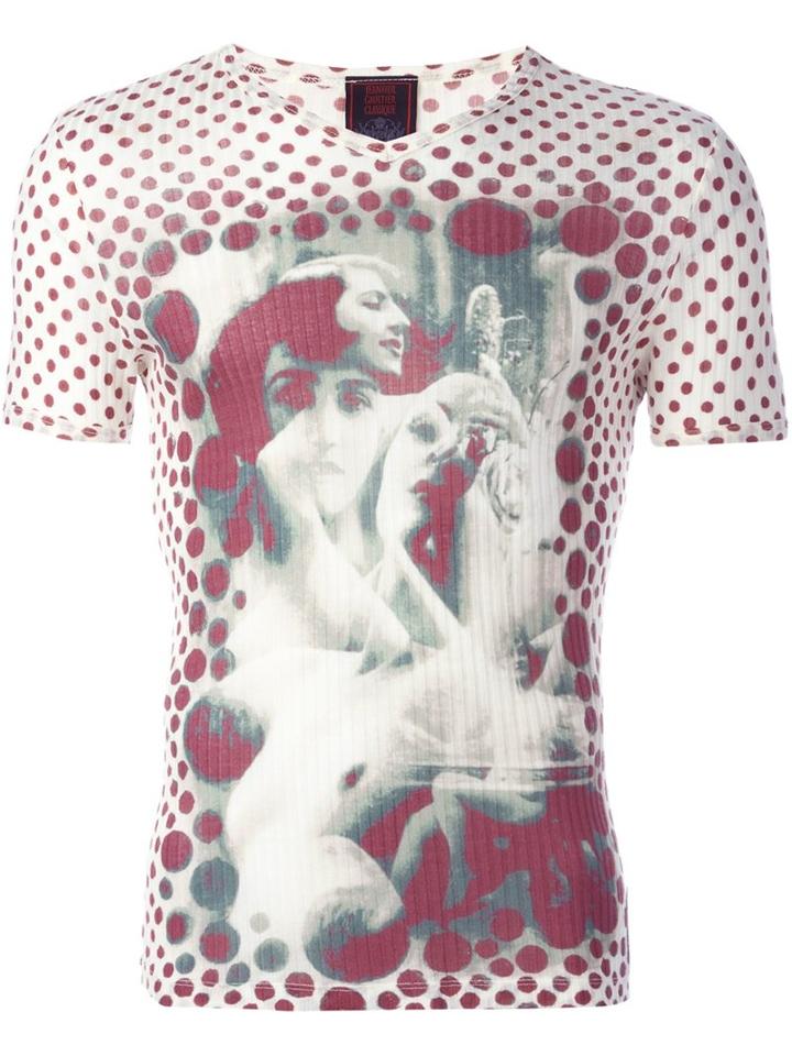 Jean Paul Gaultier Vintage Woman Print T-shirt