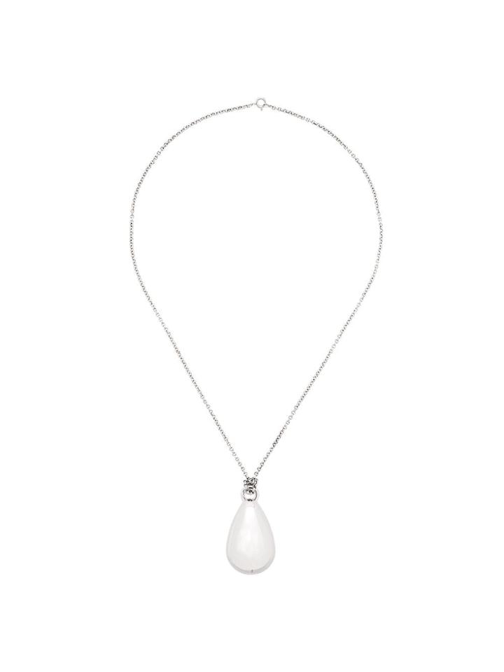 Charlotte Chesnais Petit Petal Necklace - Silver
