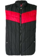Versace Contrast Strap Gilet - Black