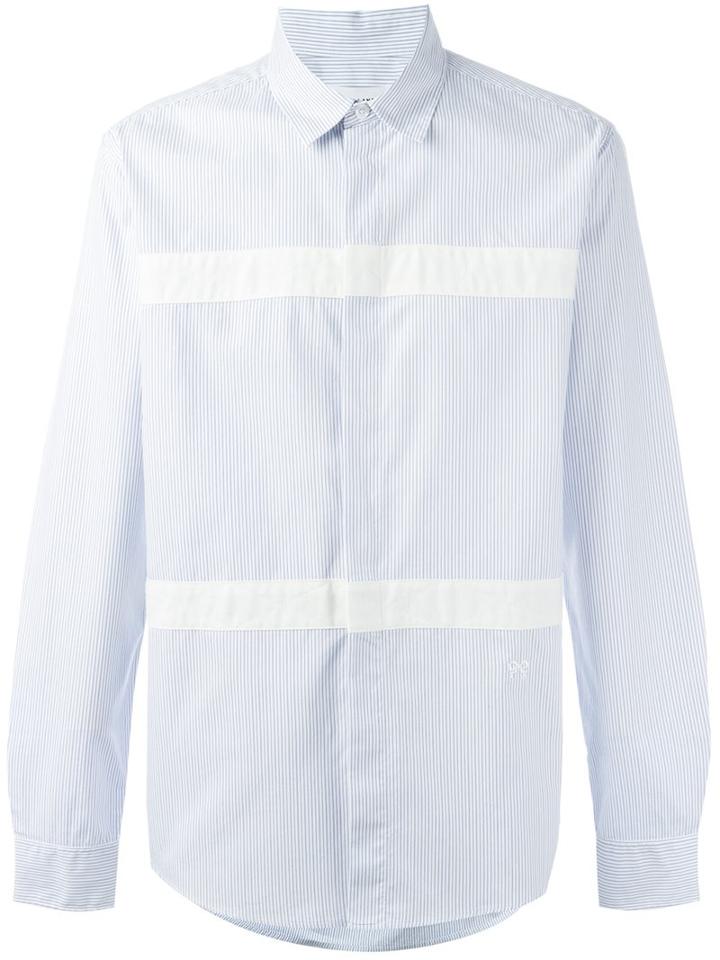 Soulland 'asklund' Striped Shirt, Men's, Size: Large, Blue, Cotton