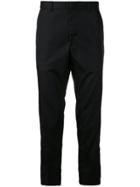Prada Strap Cuff Trousers - Black