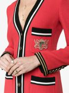 Gucci Wool Sablé Military Jacket - Red