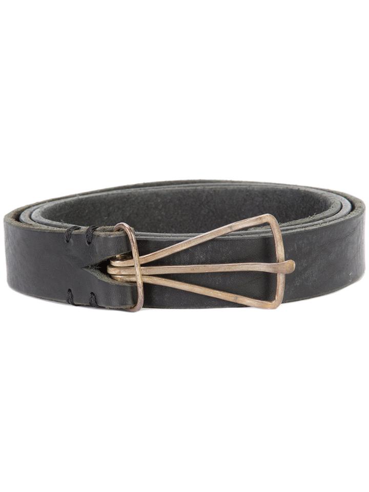 Ma+ Triangular Buckle Belt - Black