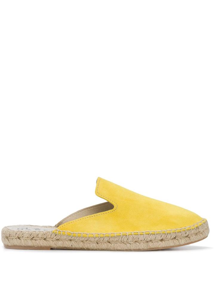 Manebi Slip-on Hamptons Espadrilles - Yellow