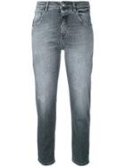 Closed Straight Cropped Jeans - Grey