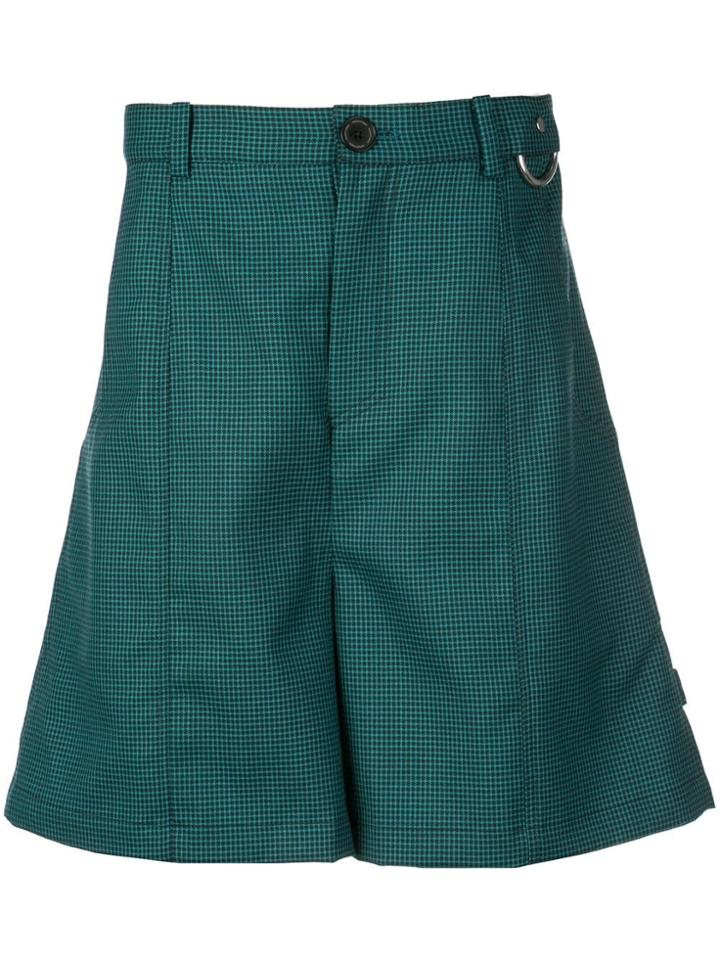Necessity Sense Cropped Worker Shorts - Green