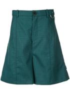 Necessity Sense Cropped Worker Shorts - Green