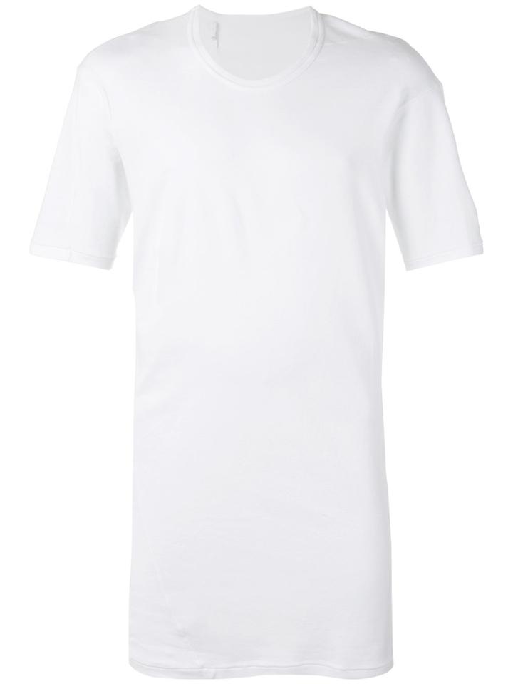 11 By Boris Bidjan Saberi Shortsleeve Long T-shirt - White