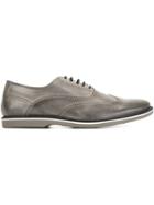 Hogan 'francesina' Oxford Shoes - Grey